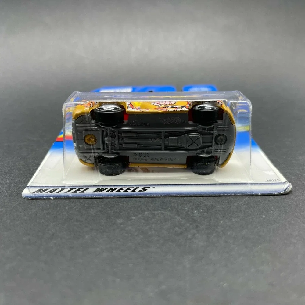 Hot Wheels Snack Time Dodge Sidewinder Car Yellow Diecast 1/64 Pop Corn #016